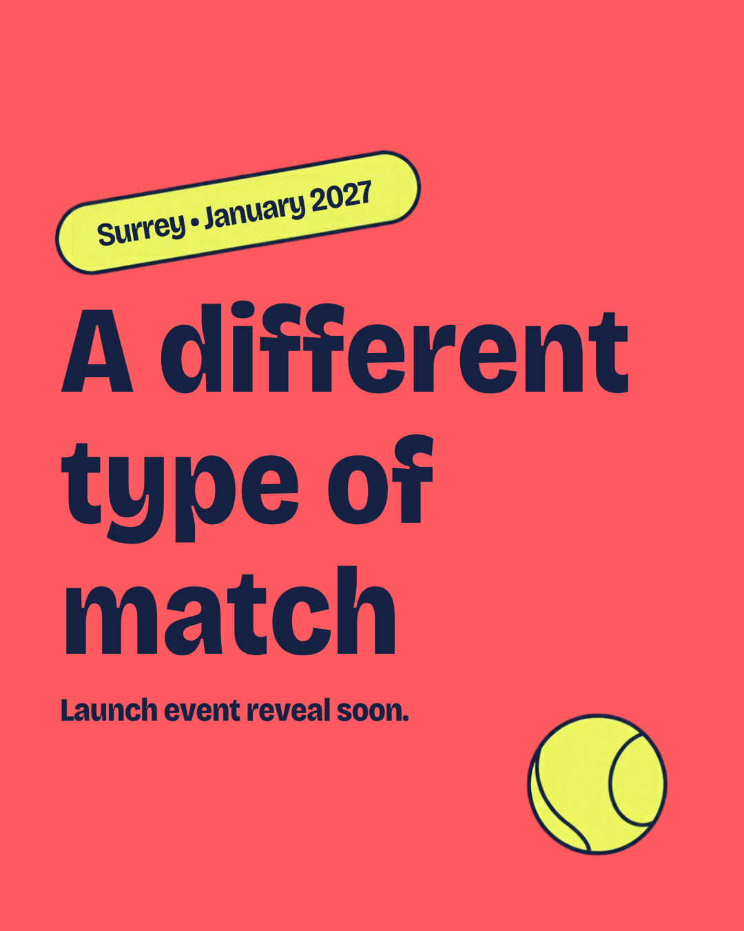 Brand artwork: 5 Matched X Singles launch grid tile.