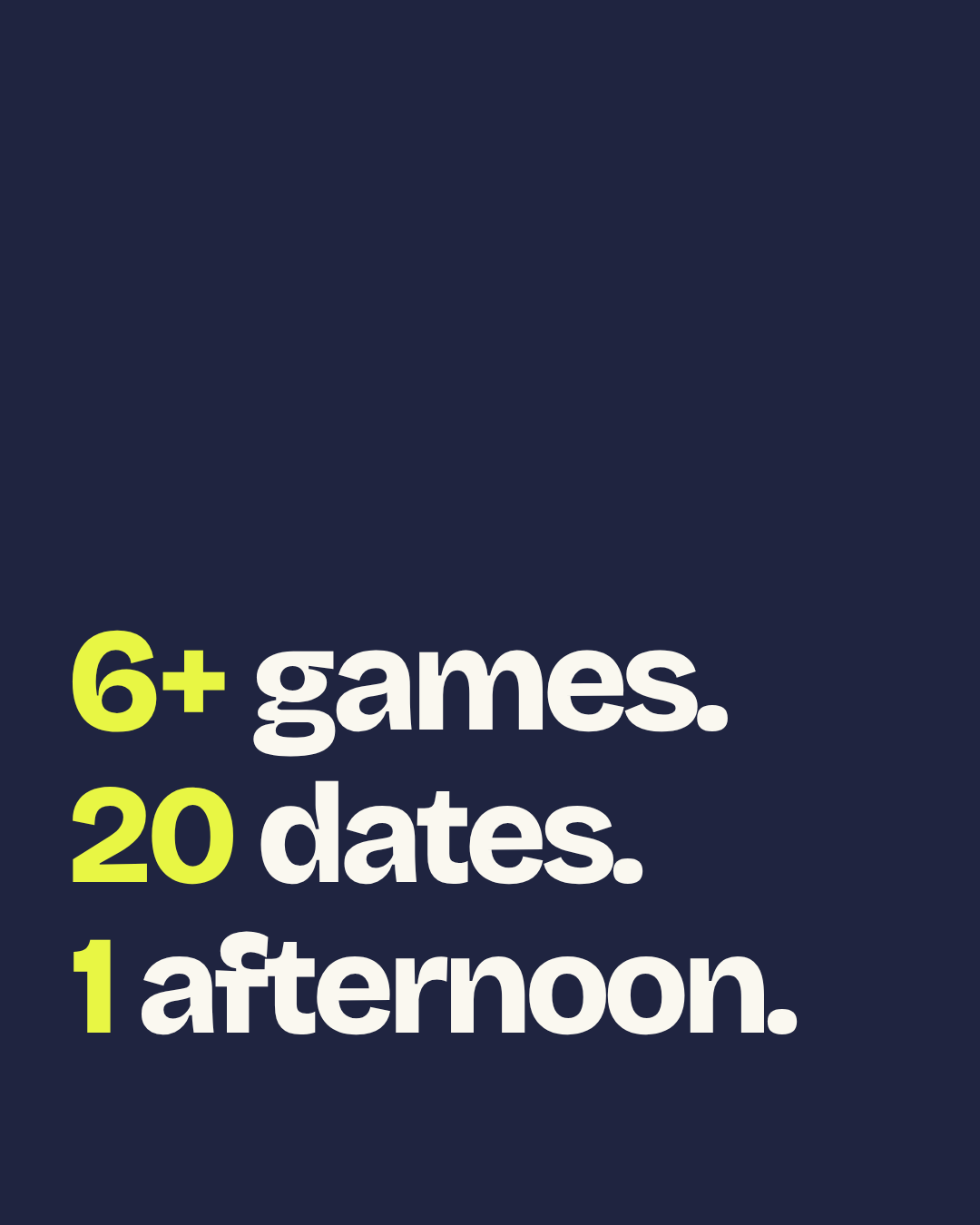 Brand artwork: 9 Matched X Singles launch grid tile.